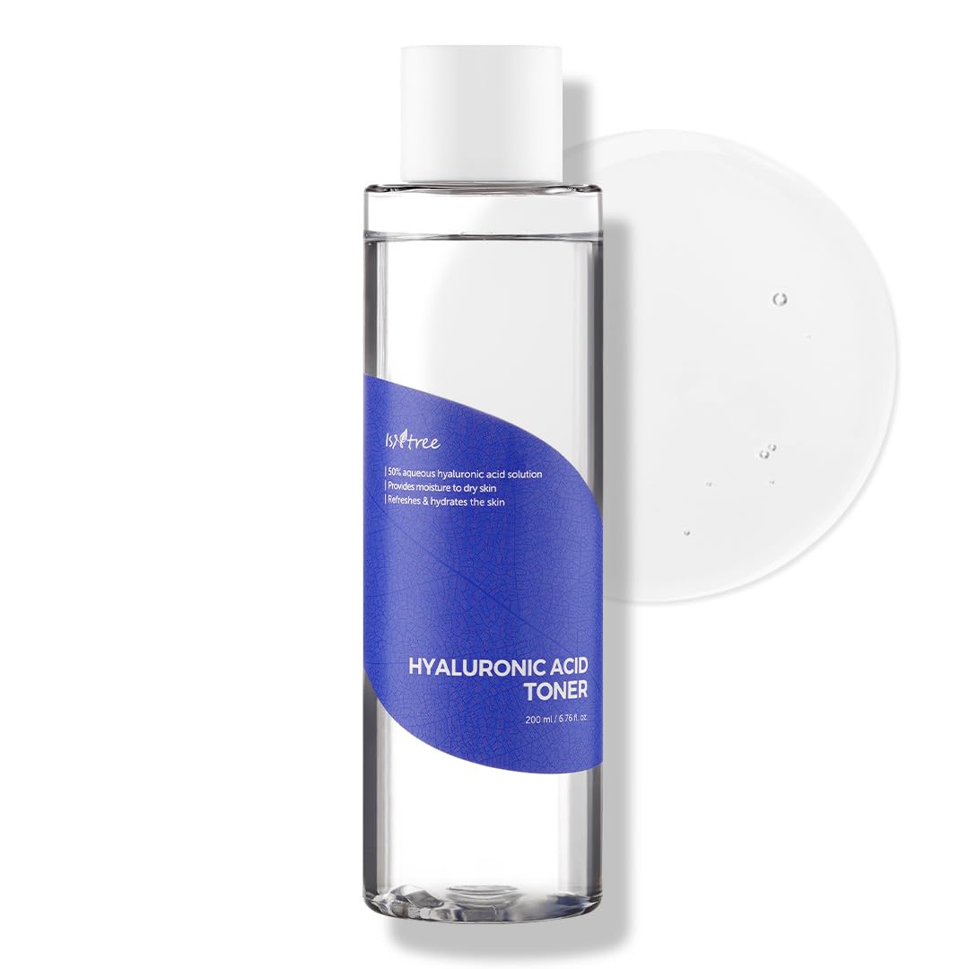 ISNTREE Hyaluronic Acid Toner 200ml, 6.76 fl oz | Korean Skincare | Deep Hydration | Non-Sticky |