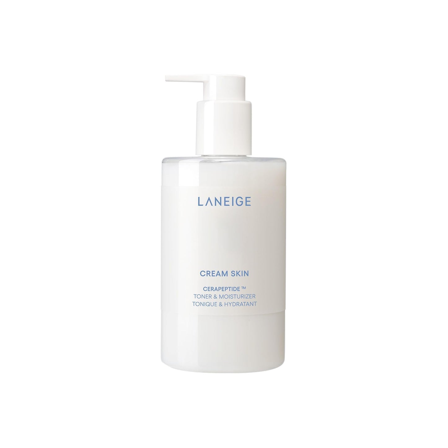 LANEIGE Cream Skin Face Hydrating Milky Toner: Lightweight Refillable Korean Toner & Moisturizer