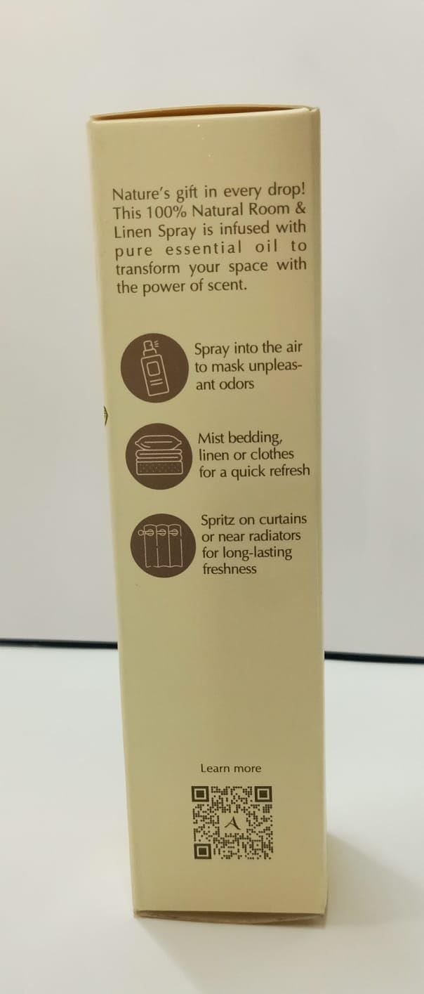 Ylang Ylang Room, Linen & Pillow Spray by Aromafume | 100ml/3.38 fl oz | with Ylang Ylang Essential Oil | Aromatherapy Spray | Mist for Bedding, Fabrics