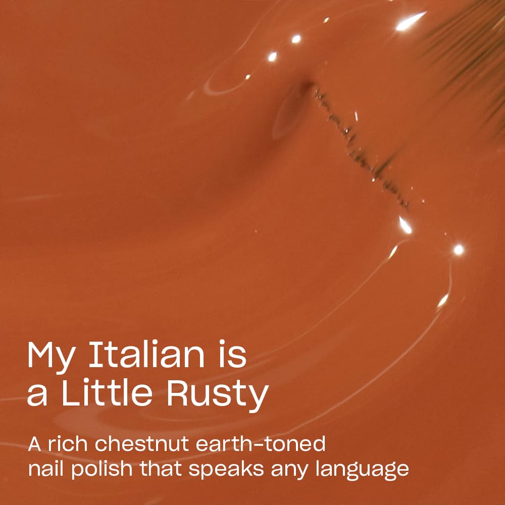 OPI Nail Lacquer My Italian is a Little Rusty | Opaque Muted Orange Polish