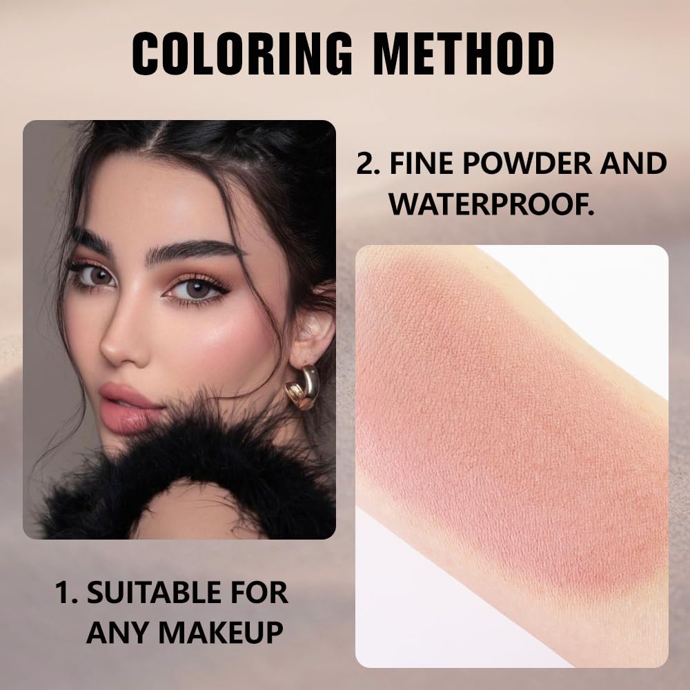 Matte Singe Eye Shadow Palette Makeup, Matte Nude Pink Monochrome Eyeshadow For Old Women, Mini Singe Pressed Pigmented Waterproof Sombras Para Ojos, Vegan, Talc, Paraben & Cruelty Free, 19