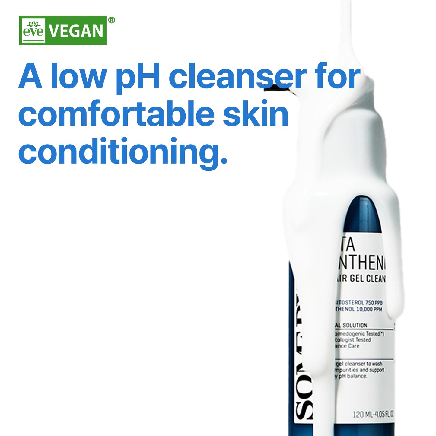 SOME BY MI - Beta-Panthenol Repair Gel Cleanser, 17 Amino Acids, pH Balancing, Moisturizing, Daily