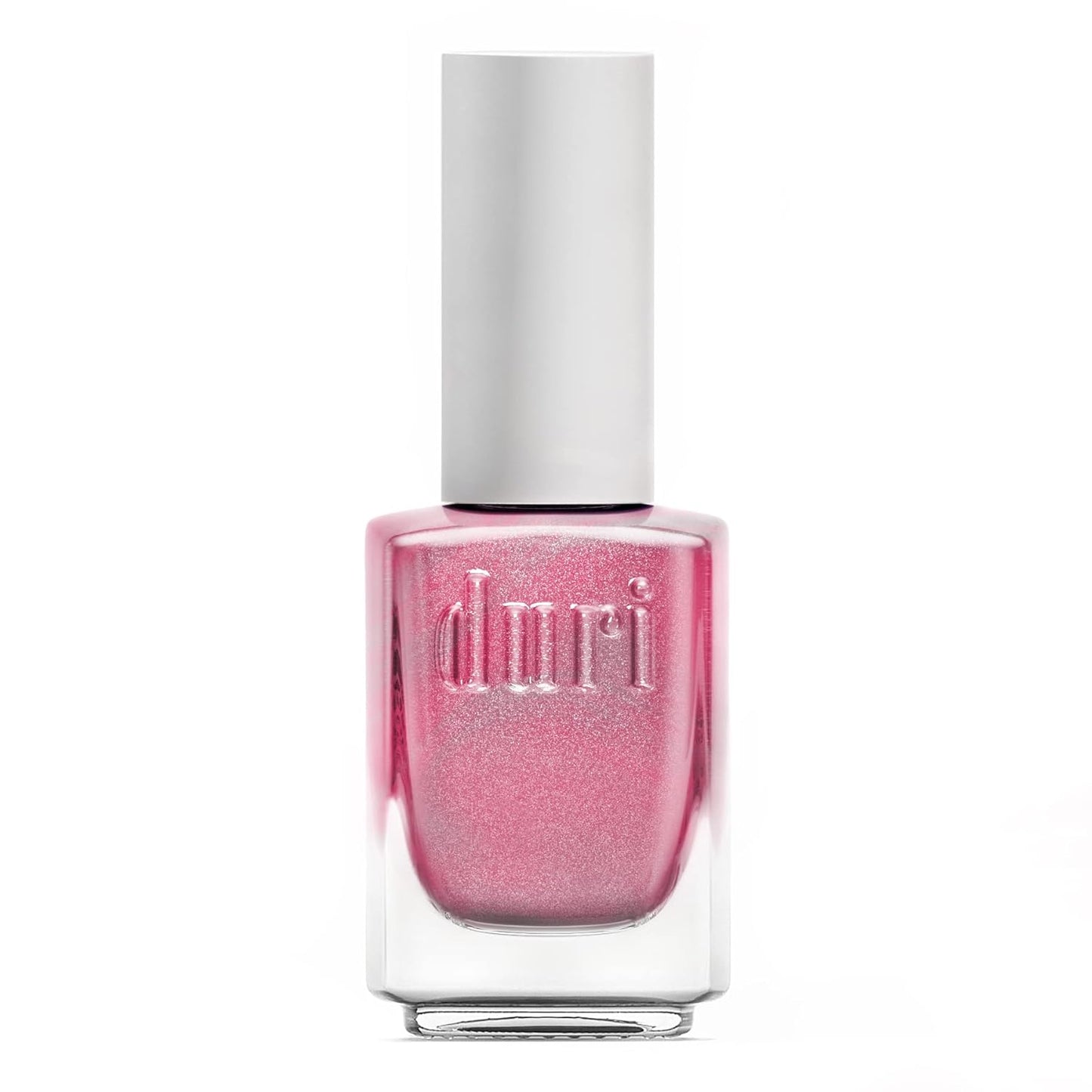 duri Nail Polish, 768 Shimmer Reef, Rouge Pink Metallic Shimmer, Full Coverage, Shiny Finish, Fast Drying, Lasting, 0.45 Fl Oz