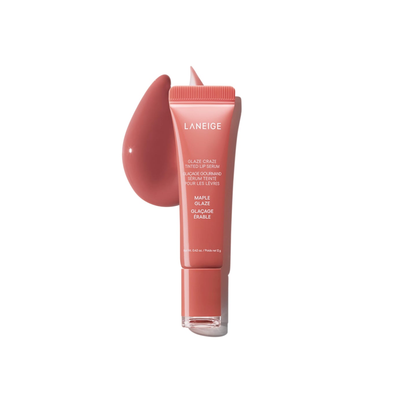 LANEIGE Glaze Craze Tinted Lip Serum: Hydrating, Lip Barrier-Boosting, Softening Lip Serum