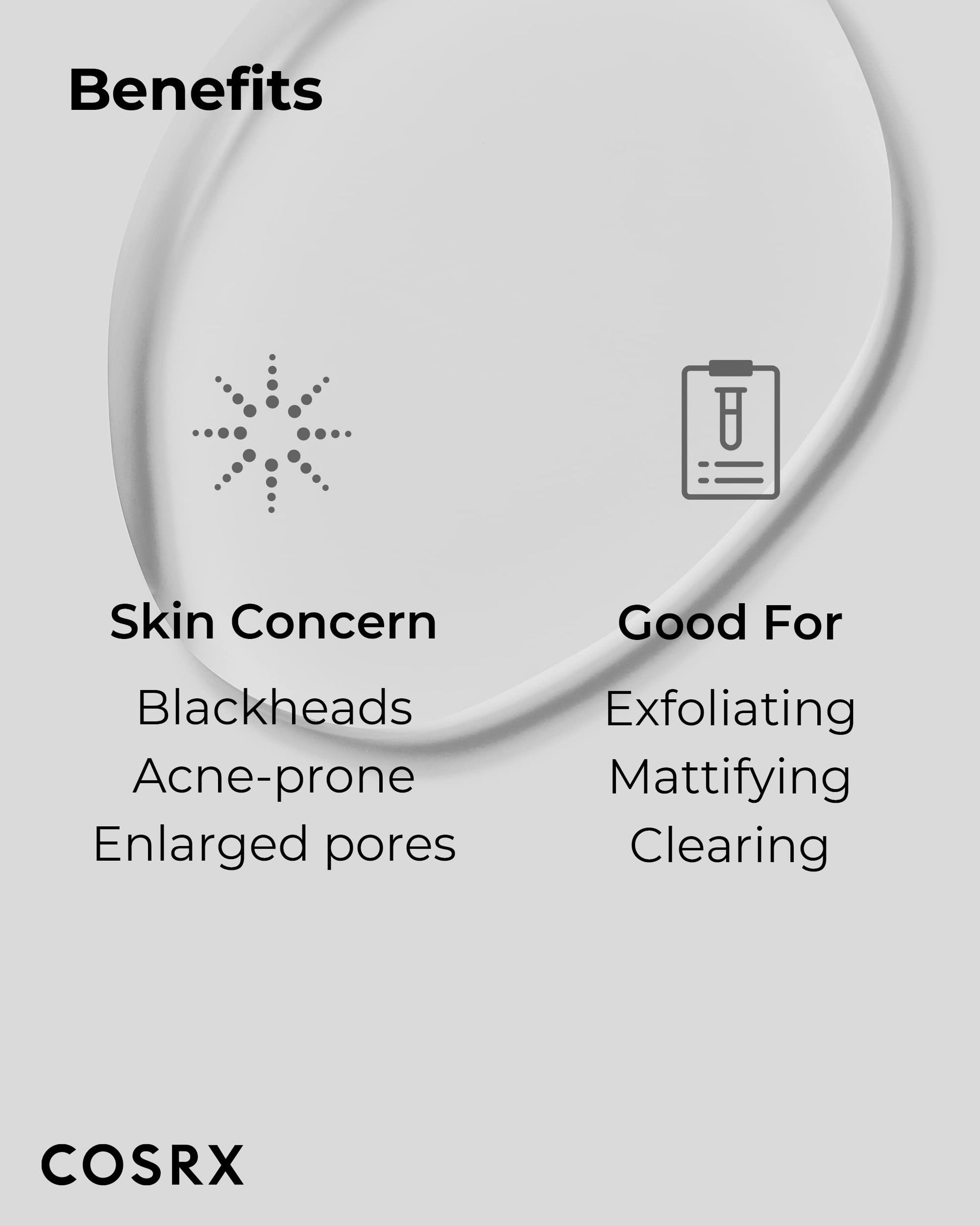 COSRX Niacinamide 2% + BHA 4% Blackhead Exfoliant Korean Toner, 3.38fl.oz