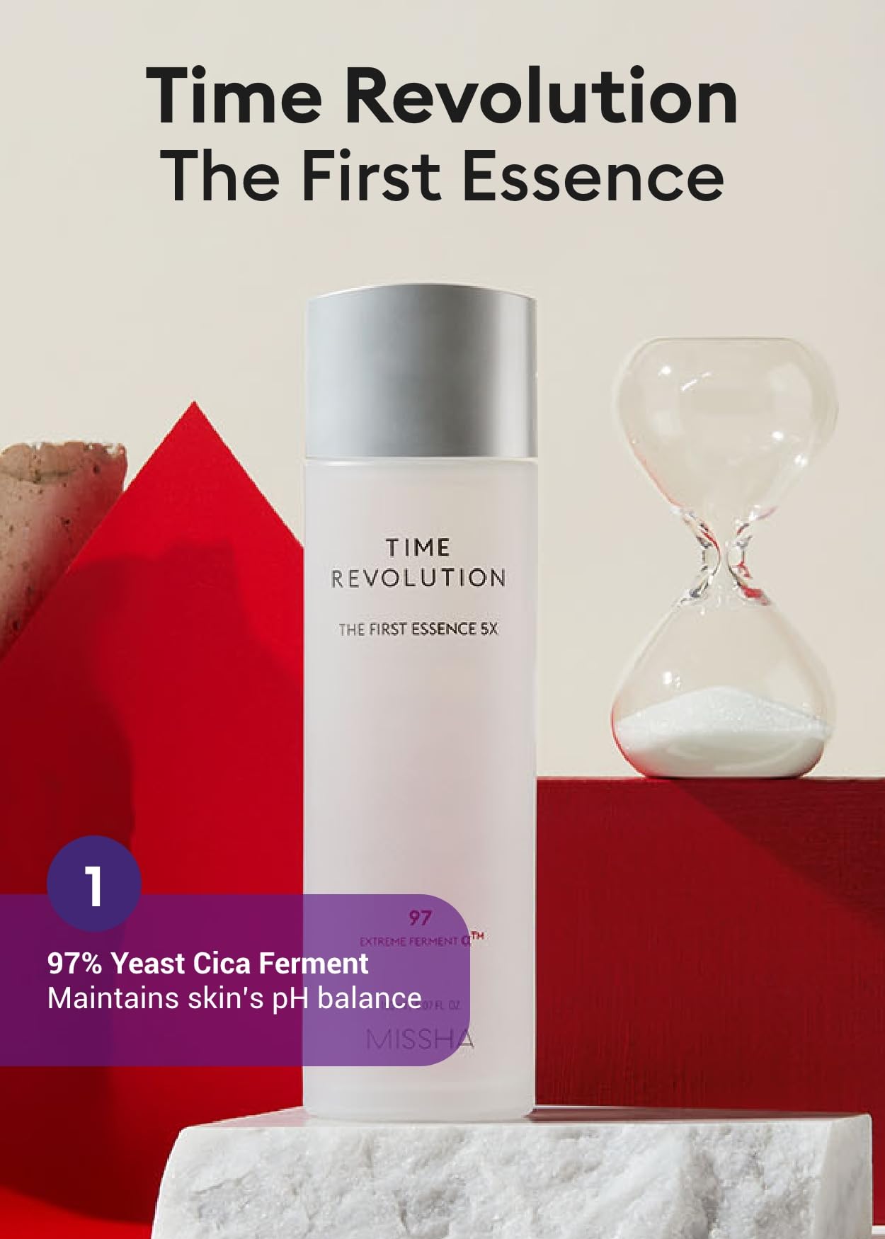 MISSHA Time Revolution Gift Set The First Essence & Night Repair Ampoule 5X
