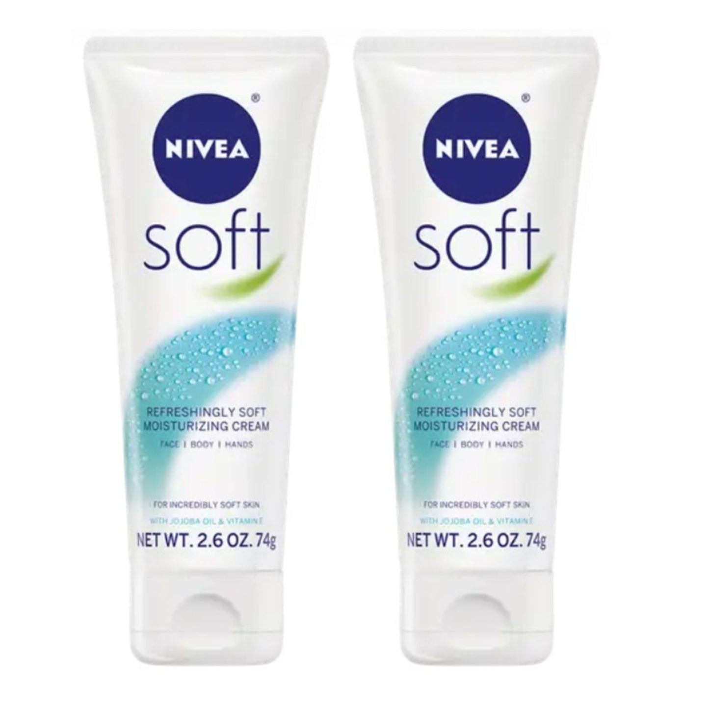 Soft Body Creme, 2.6 oz, 2 pk