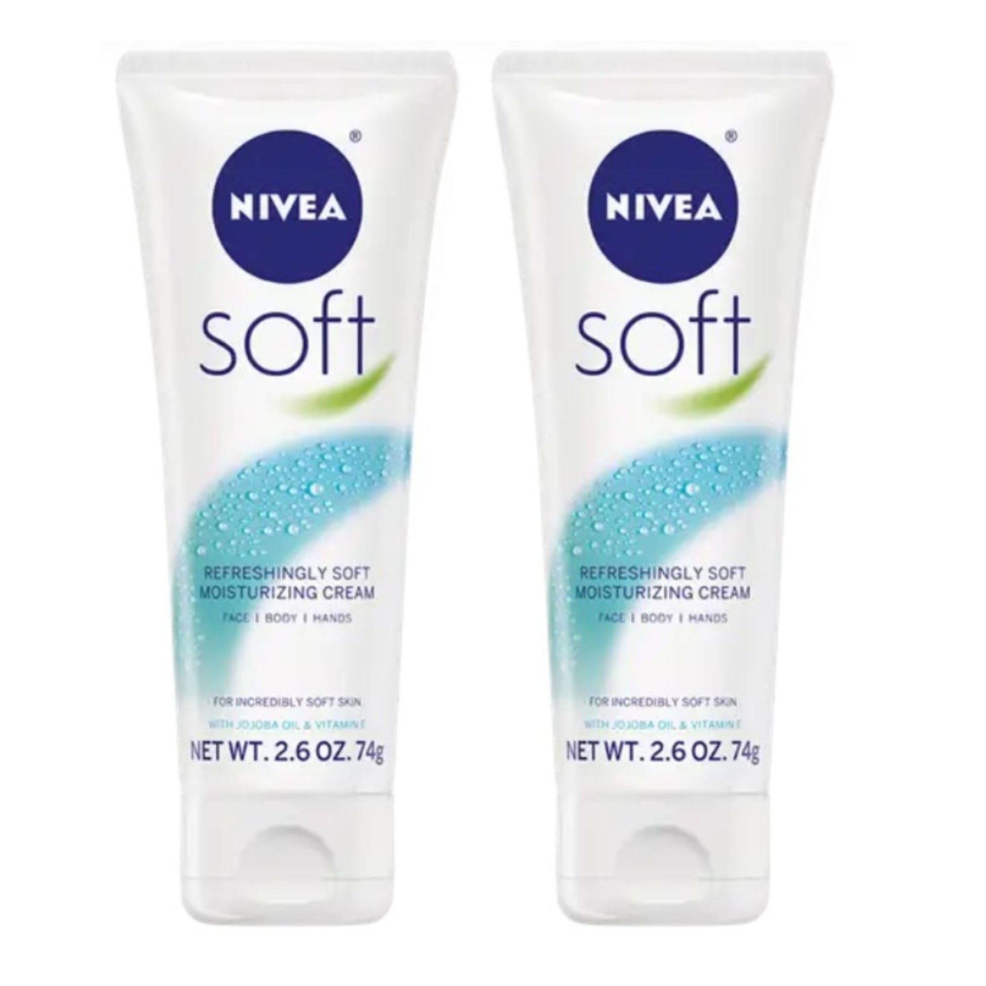 Soft Body Creme, 2.6 oz, 2 pk