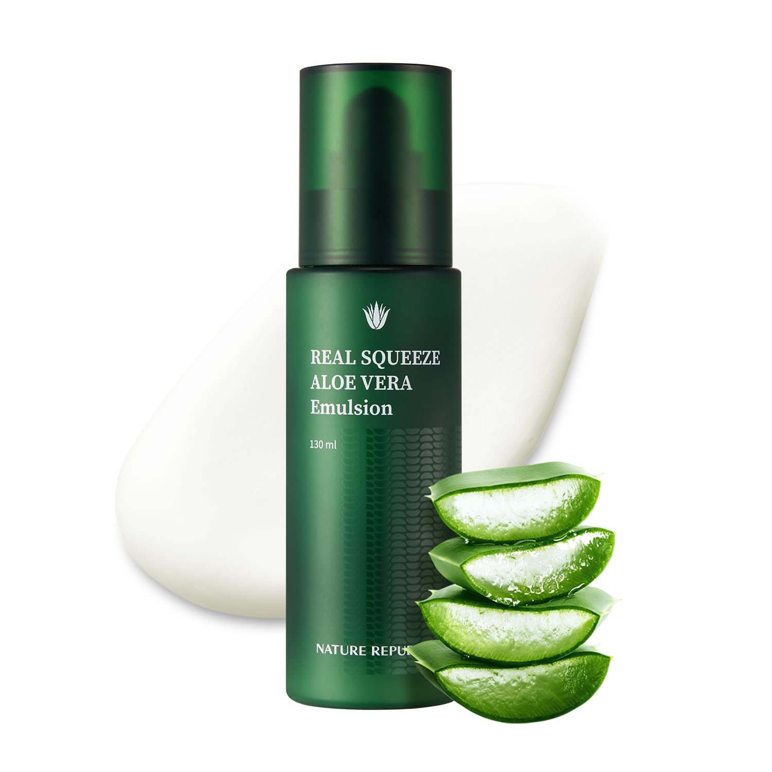 Nature Republic Real squeeze aloe vera Emulsion | Hydrating & Moisturizing Facial Lotion
