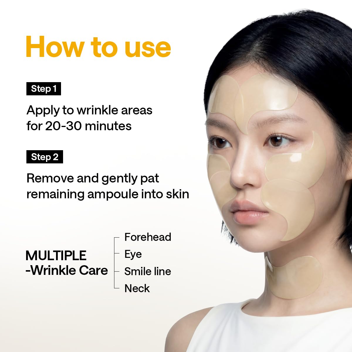 MEDIHEAL Vitamin & Collagen Under Eye Patches, Dark Spot Care (60 Count)