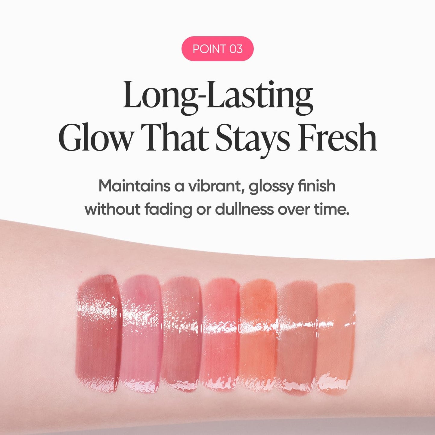 BANILA CO Dew Glow Tint - Dewy Gloss Lip Tint, CR02 Pleasure (0.13 oz)
