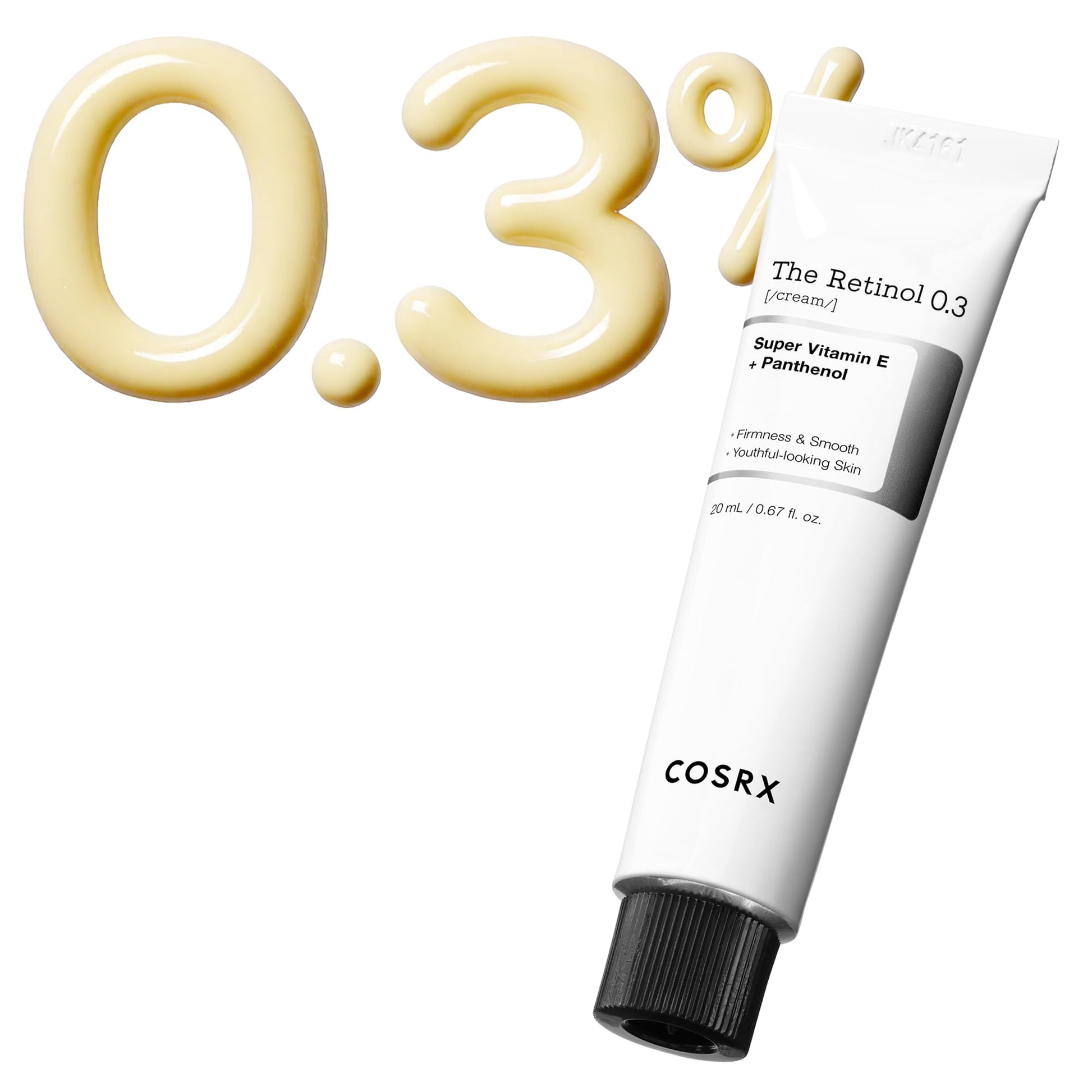 COSRX Retinol 0.3% Cream, Anti-Aging Eye & Neck Cream (0.67 fl.oz)