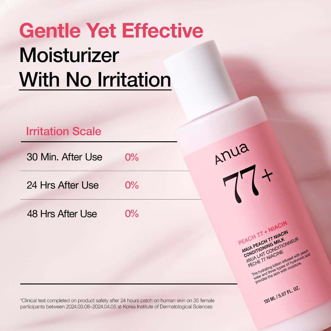 Anua Peach Niacinamide Conditioning Lotion, 5.07 fl.oz