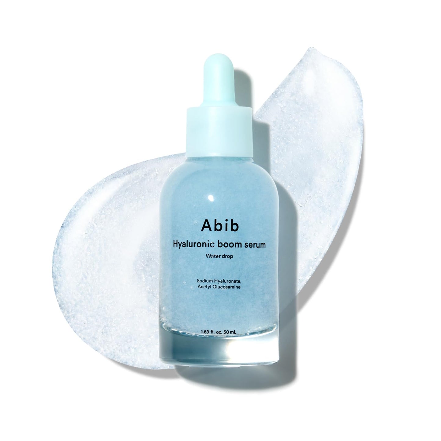 Abib Hyaluronic Boom Serum Water Drop, Expanding Nano-Sized Hyaluronic Acid, 20-Layer Deep