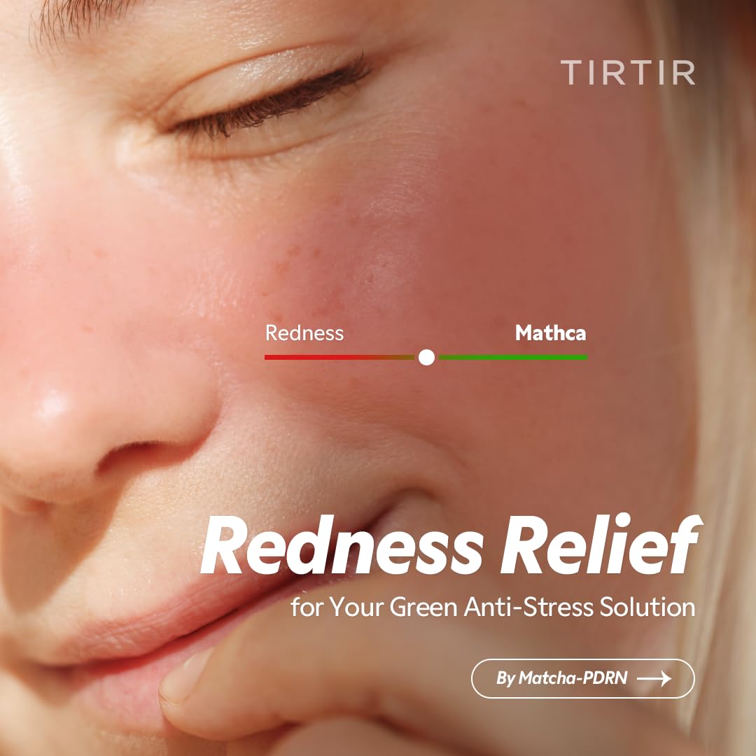 TIRTIR Matcha Pack Cleanser | Deep Pore Cleanser & Exfoliating Face Wash, Gelato-to-Foam, 2-in-1