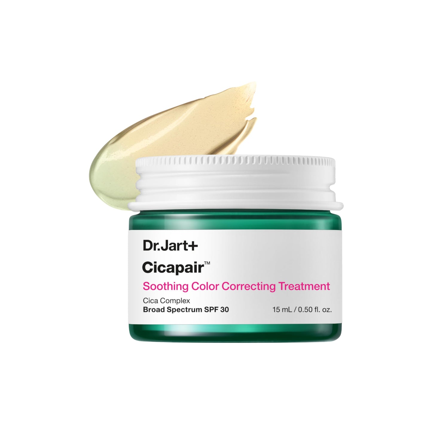 Dr.Jart+ Cicapair Soothing Color Correcting Treatment SPF 30 with Centella Asiatica Extracts | cc
