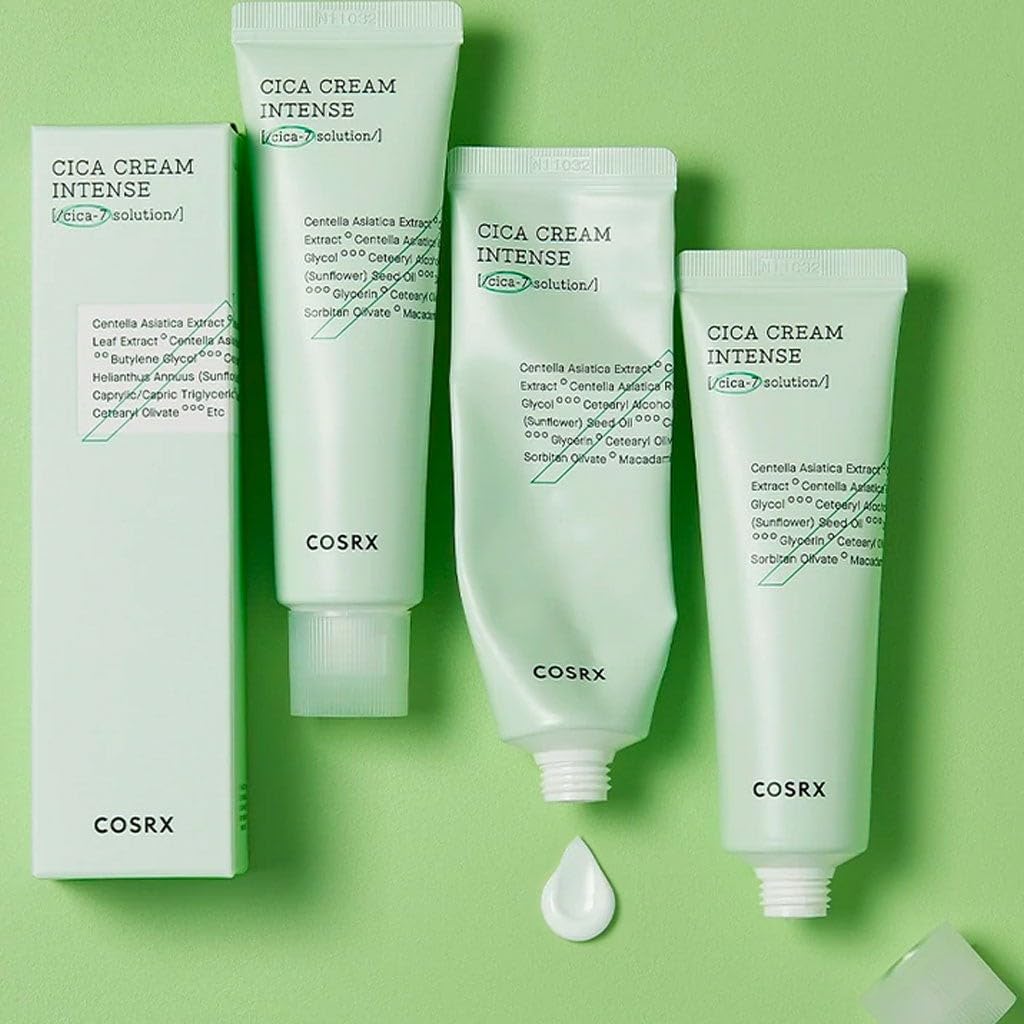 COSRX Pure Fit Cica Intensive Cream for Dry Sensitive Skin, 1.7 oz/50ml