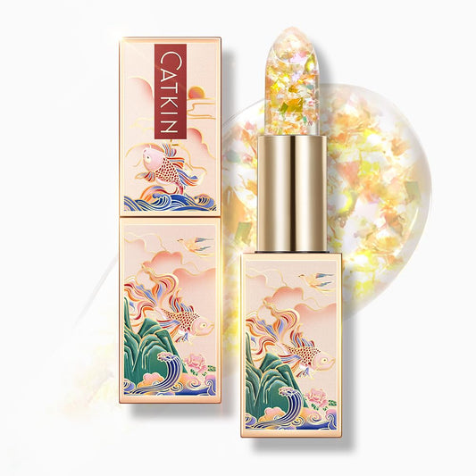 CATKIN Lip Balm Color Changing Lipstick Ultra Hydrating Lip Moistrurizer with Vitamin E Nourishing For Cracked & Dry Lips 0.12 oz C22
