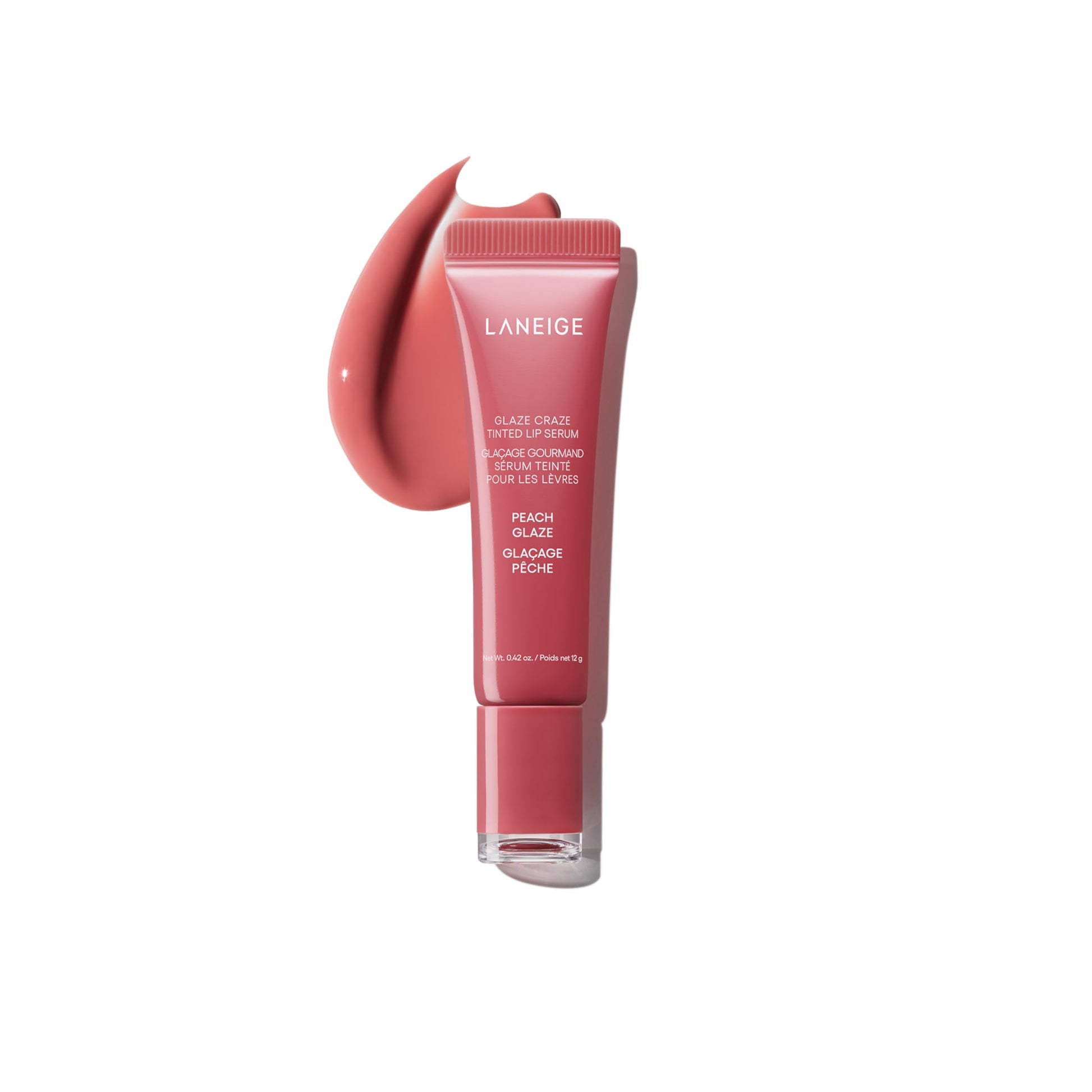 LANEIGE Glaze Craze Tinted Lip Serum: Hydrating, Lip Barrier-Boosting, Softening Lip Serum
