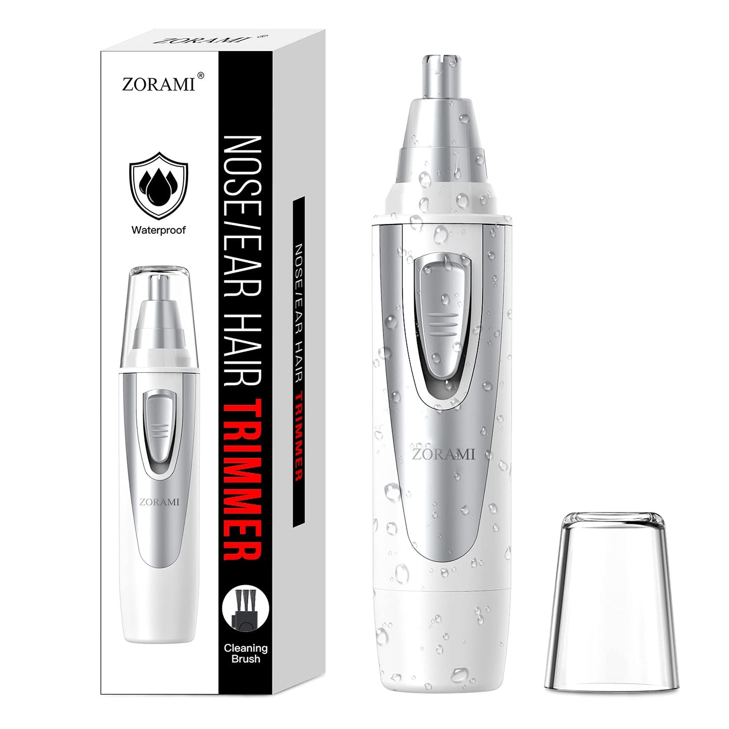 Ear and Nose Hair Trimmer Clipper - 2026 Professional Painless Eyebrow & Facial Hair Trimmer for