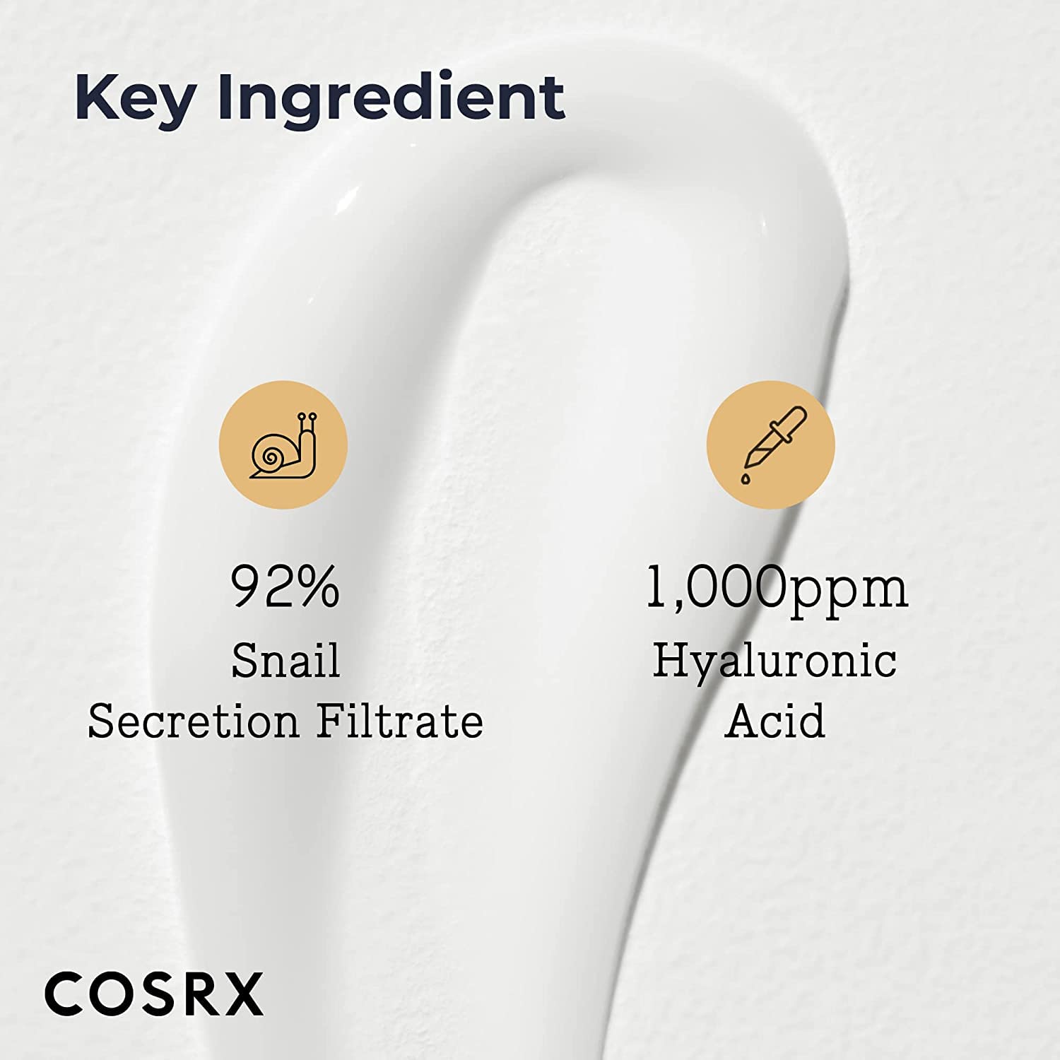 COSRX Snail Mucin 92% Moisturizer, Daily Repair Face Gel Cream Tube Type for Dry, Sensitive Skin