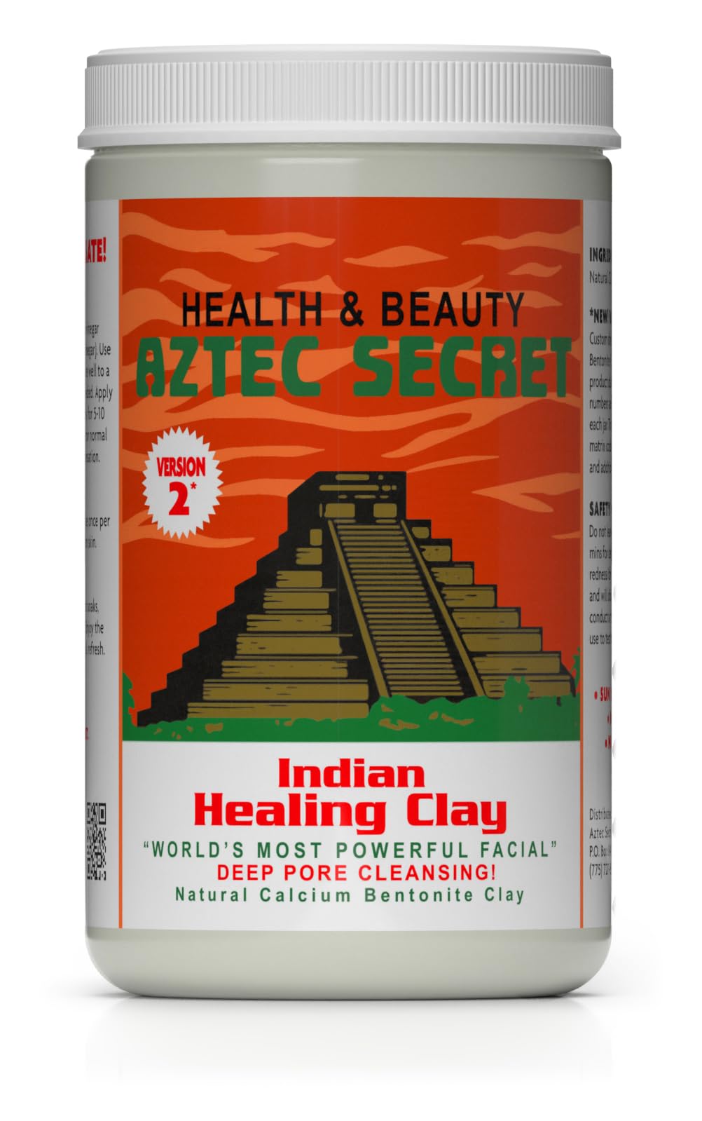 Aztec Secret – Indian Healing Clay – Deep Pore Cleansing Facial & Body Mask – The Original 100%
