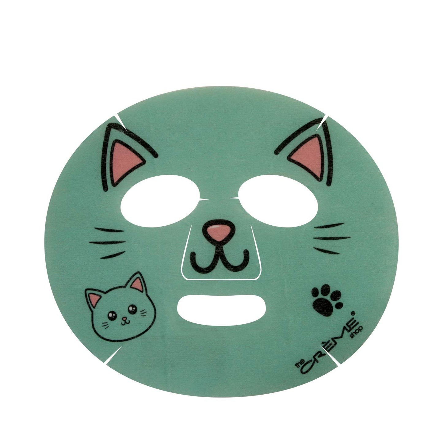 The Creme Shop Animal Sheet Mask, Korean, Hydrating, Collagen, Vitamin C, Anti-Aging - Pack of 3