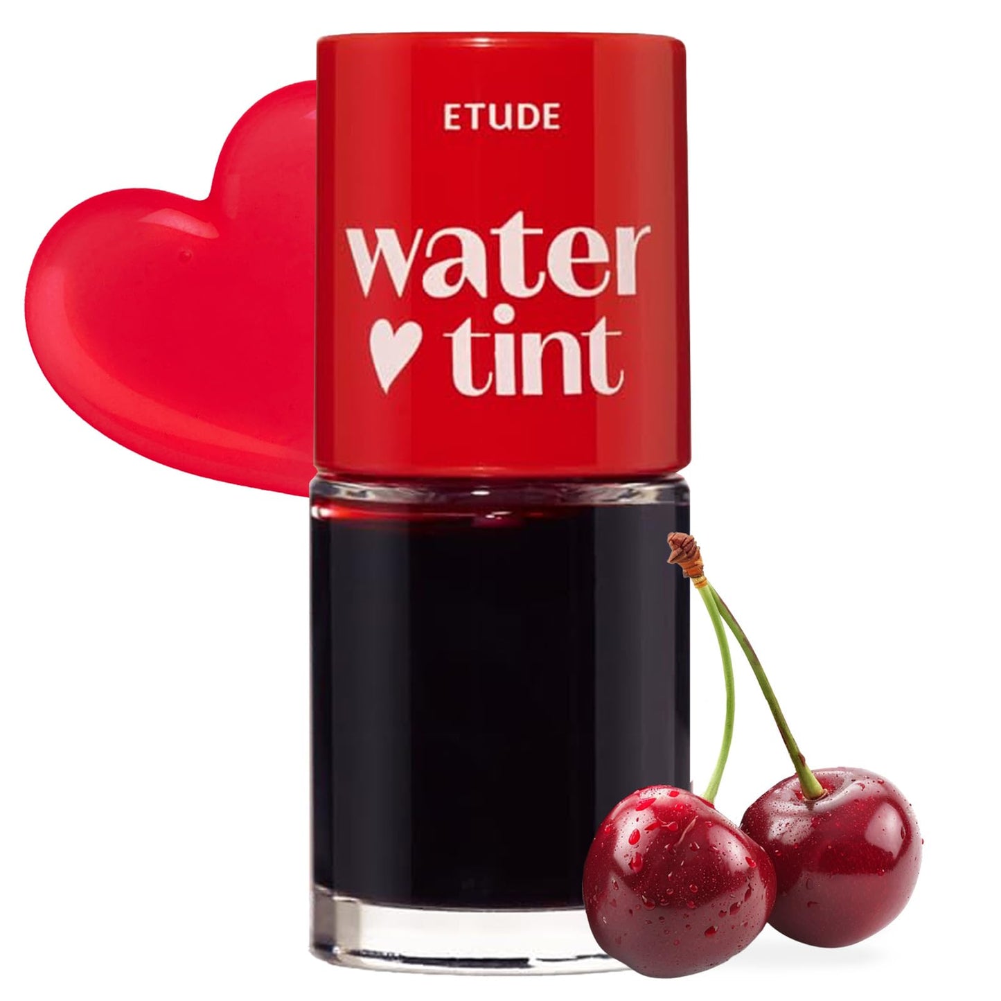 ETUDE Dear Darling Water Tint Lip and Cheek Stain, Cherry Ade, 9g