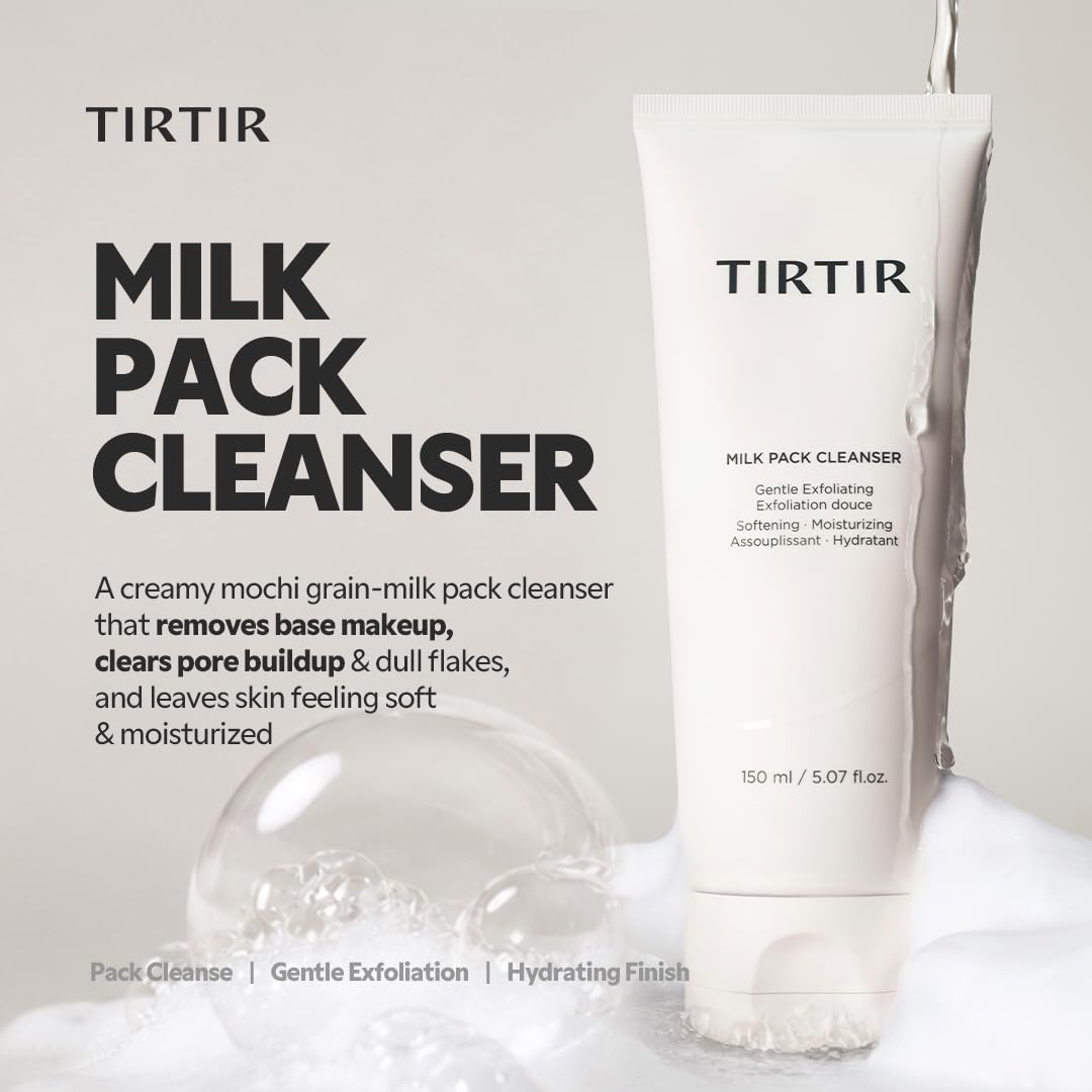 TIRTIR MILK PACK CLEANSER (150ml, 5.07 fl.oz)
