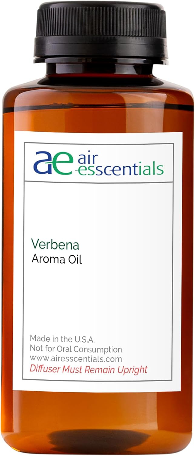 Verbena Aroma Oil, Essential Oils Blend for Diffusers & Scent Machines, Citrus, Floral, and Green Fragrance, Aromatherapy, Cold Air Diffuser Compatible, 300 mL