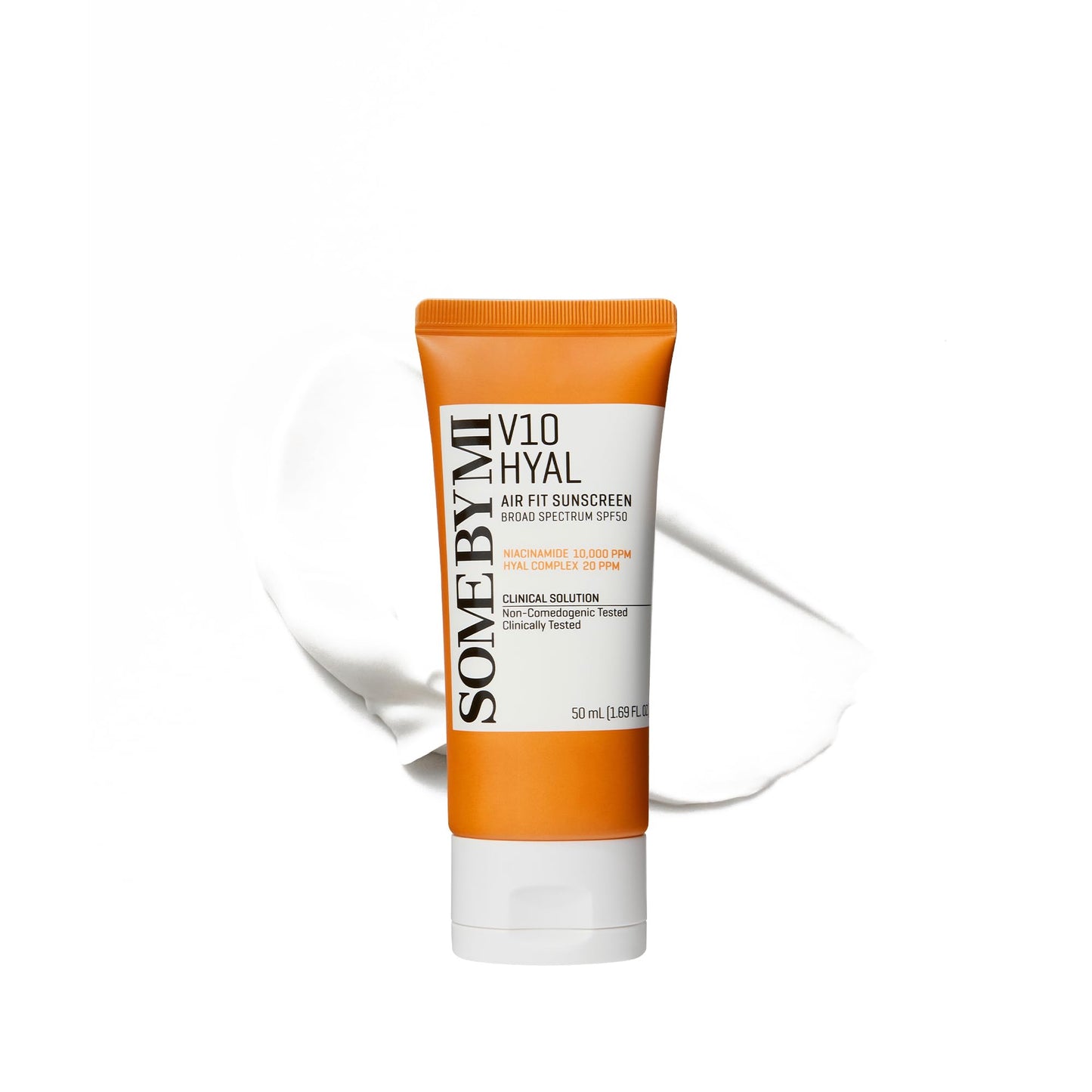 SOME BY MI V10 Hyal Air Fit Sunscreen SPF 50 – 1.69oz, 50ml – Korean Centella Sunscreen for Face