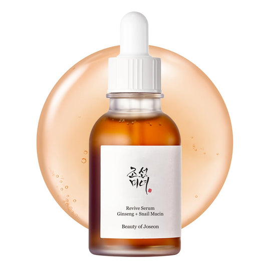 Beauty of Joseon Revive Snail Mucin Ginseng Serum Hydrating Peptide Facial Moisturizer Dark Spot