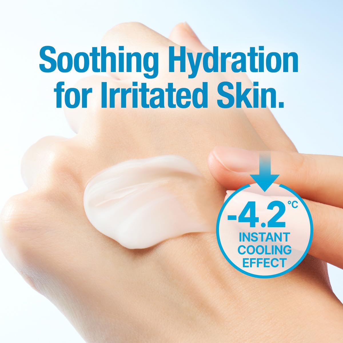 GOODAL Heartleaf Hyaluron Soothing Cream for All Skin Type, Deep Hydration, Long Lasting Moisture
