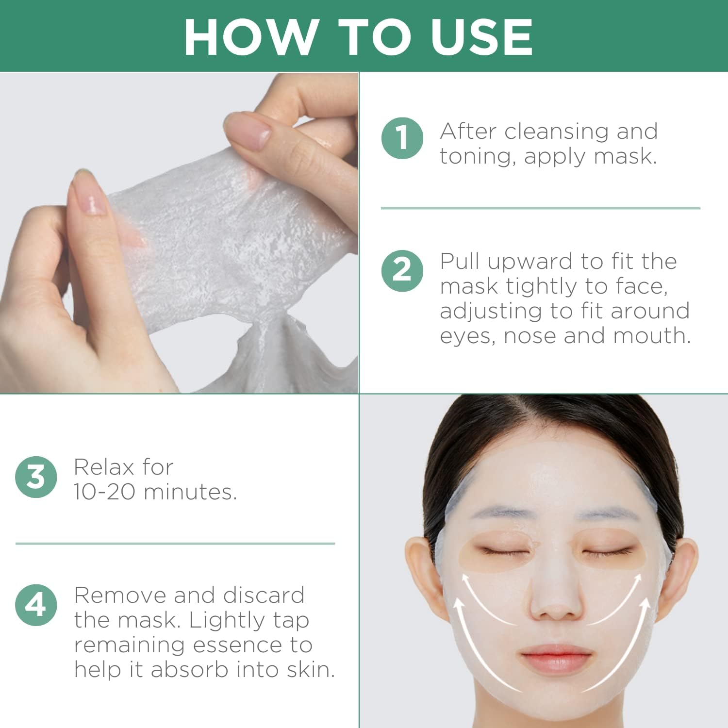 Mediheal Best Korean Sheet Mask - Madecassoside Essential Face Mask 20 Sheets For Sensitive Blemish