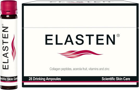 Clinically Tested Collagen Complex for Radiant Skin from Within – Reduces Fine Lines – Supports Connective Tissue – 28 Liquid Collagen Ampoules (0.85 Fl Oz / 25ml Each)