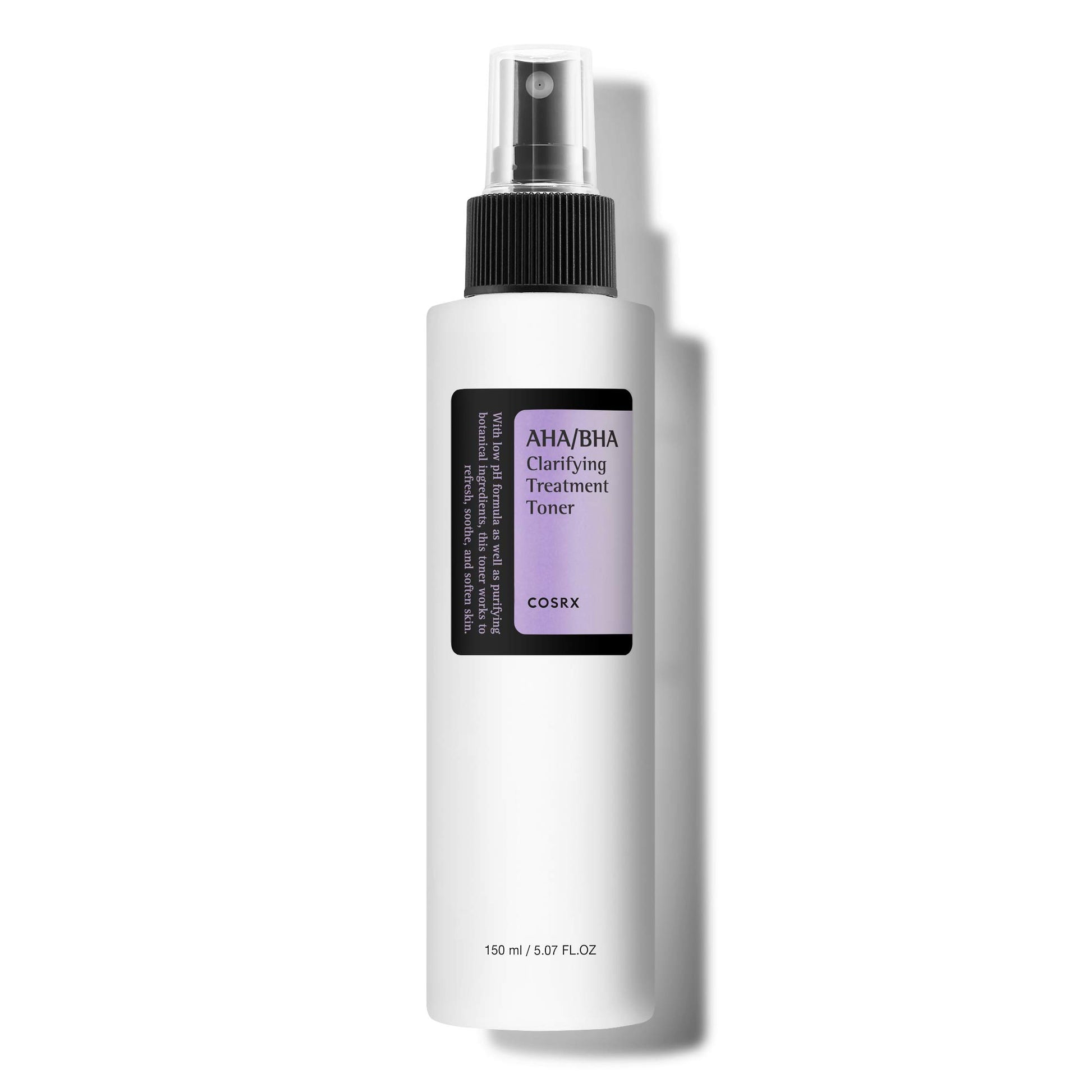 COSRX AHA/BHA Treatment Toner for Whiteheads & Clogged Pores, 5.07 fl.oz