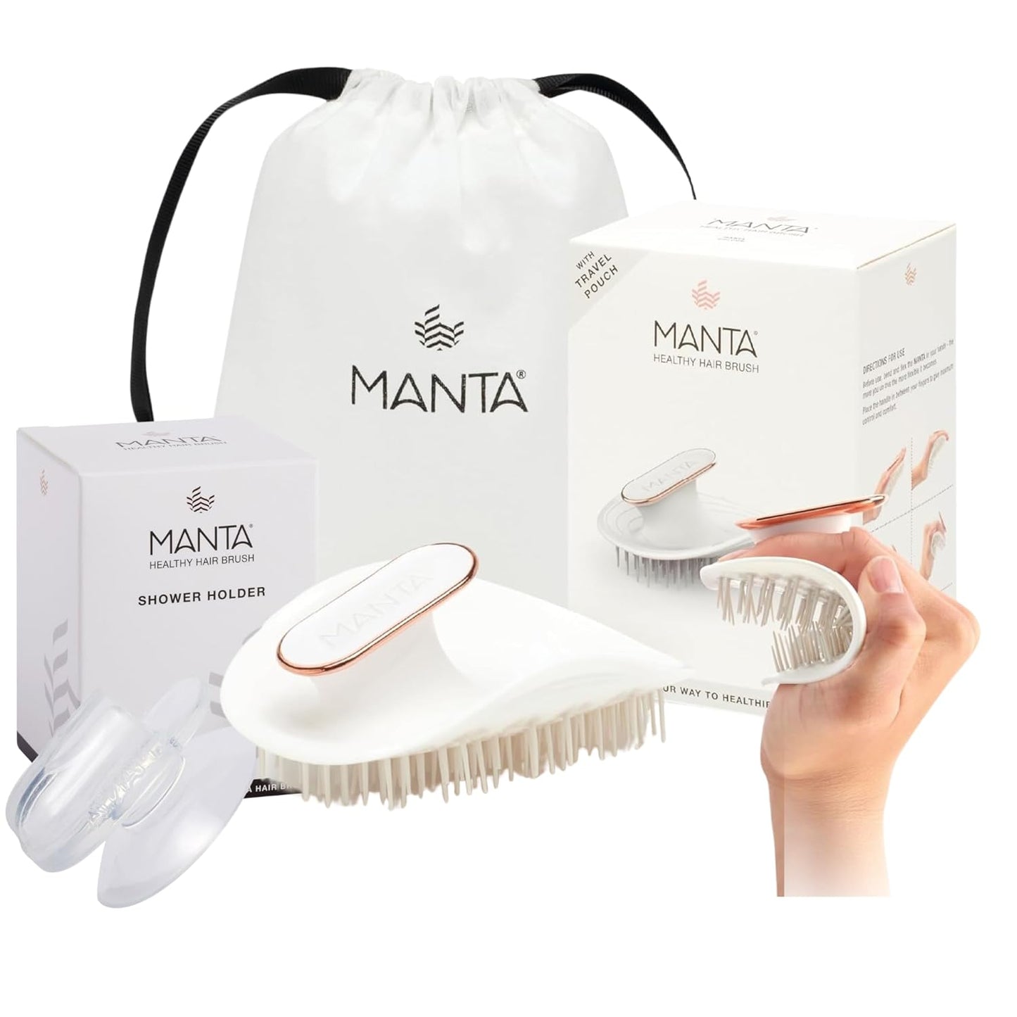 Manta Original Limited Edition White with Shower Holder