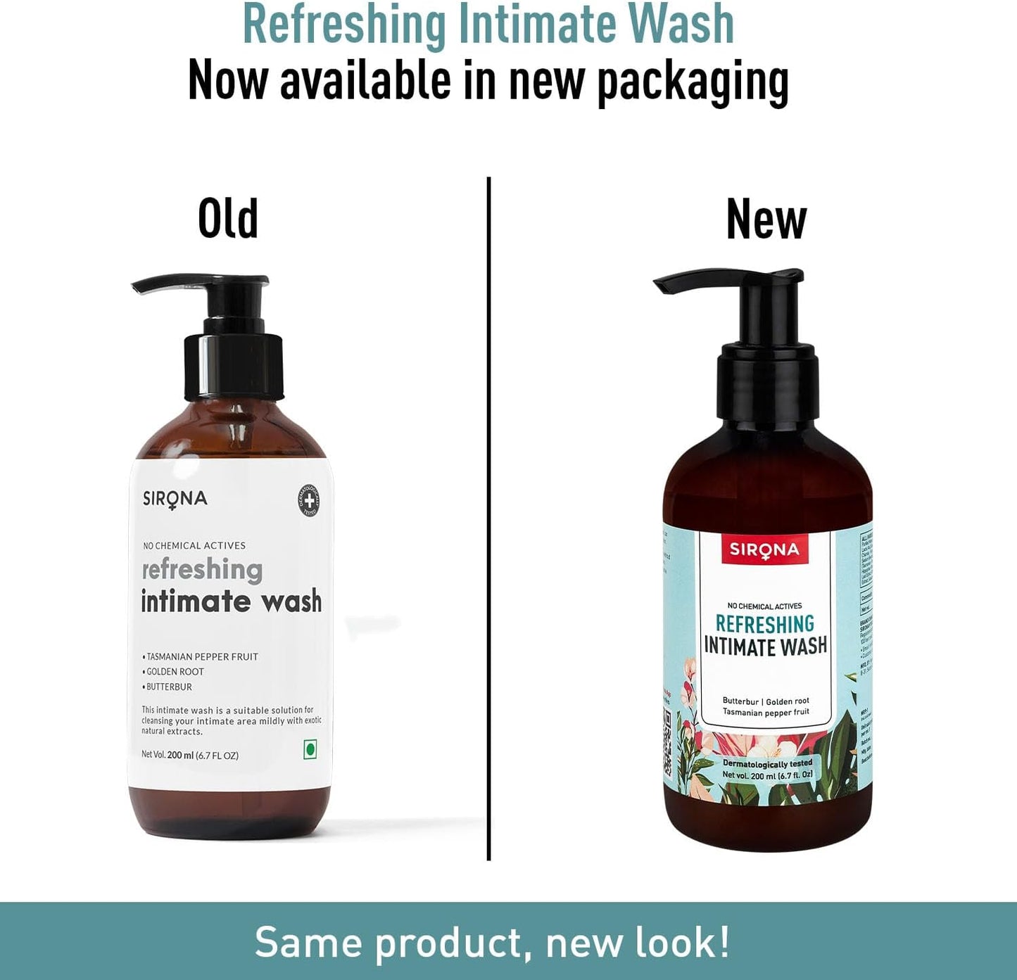 Sirona pH Balancing Cleanser | Feminine Vaginal Wash | Fragrance-Free | Vaginal Cleanser for Balanced pH, Intimate Health & Hygiene | Non-Irritating with Aloe Vera for Sensitive Skin | 6.7 Fl Oz