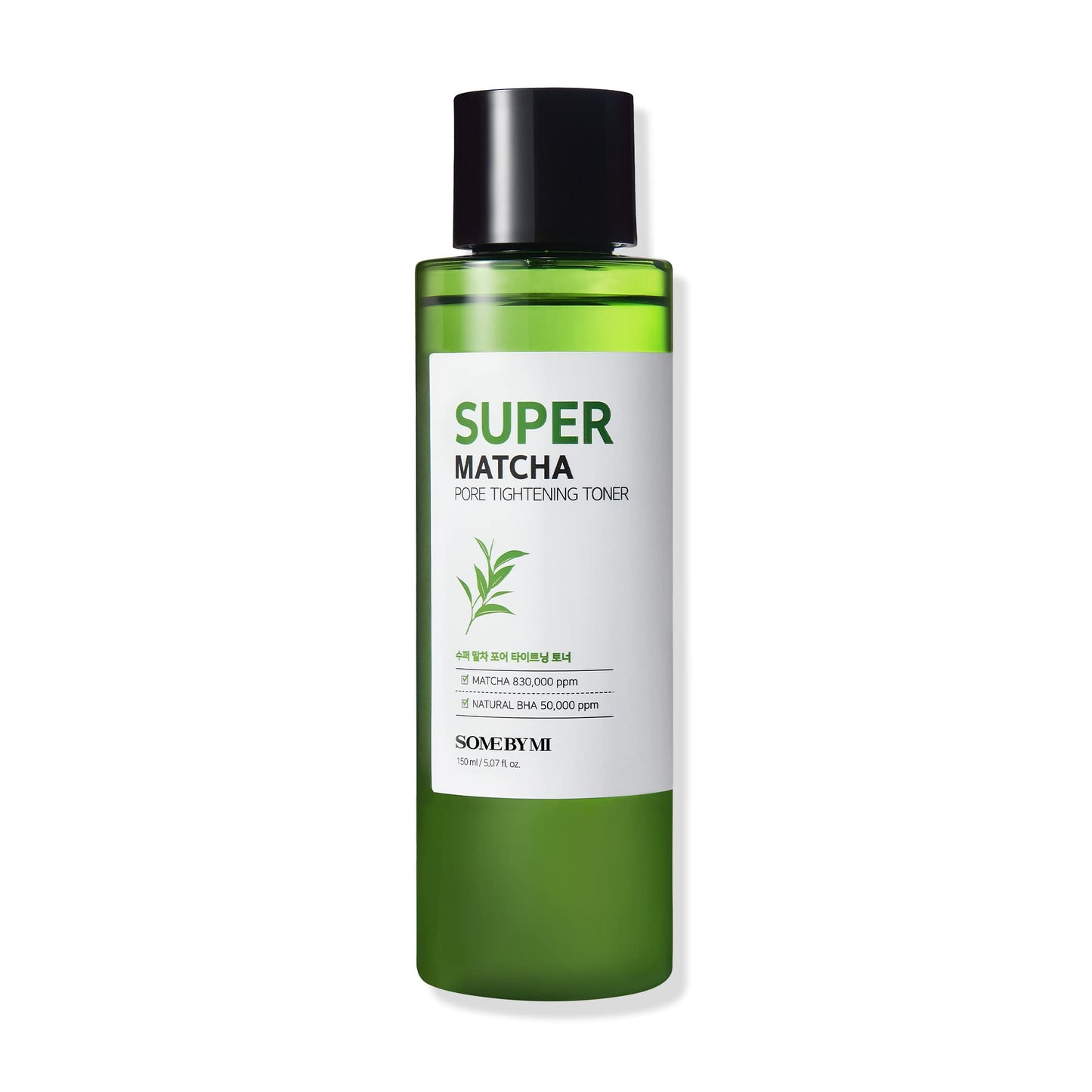 SOME BY MI Super Matcha Pore Tightening Toner - 5.07Oz, 150ml - Made from Matcha Extracts for