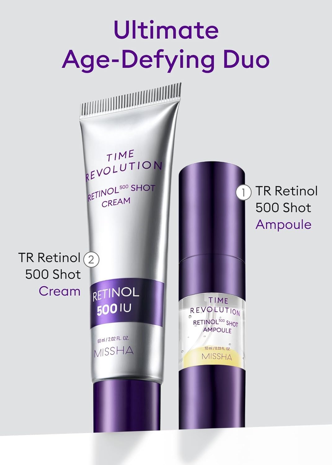 MISSHA Time Revolution Night Repair Retinol Intensive Ampoule 0.33 oz