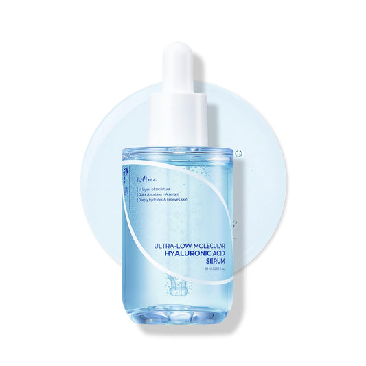 ISNTREE Ultra-Low Molecular Hyaluronic Acid Serum | Korean Face Serum with Hyaluronic Acid | Deep