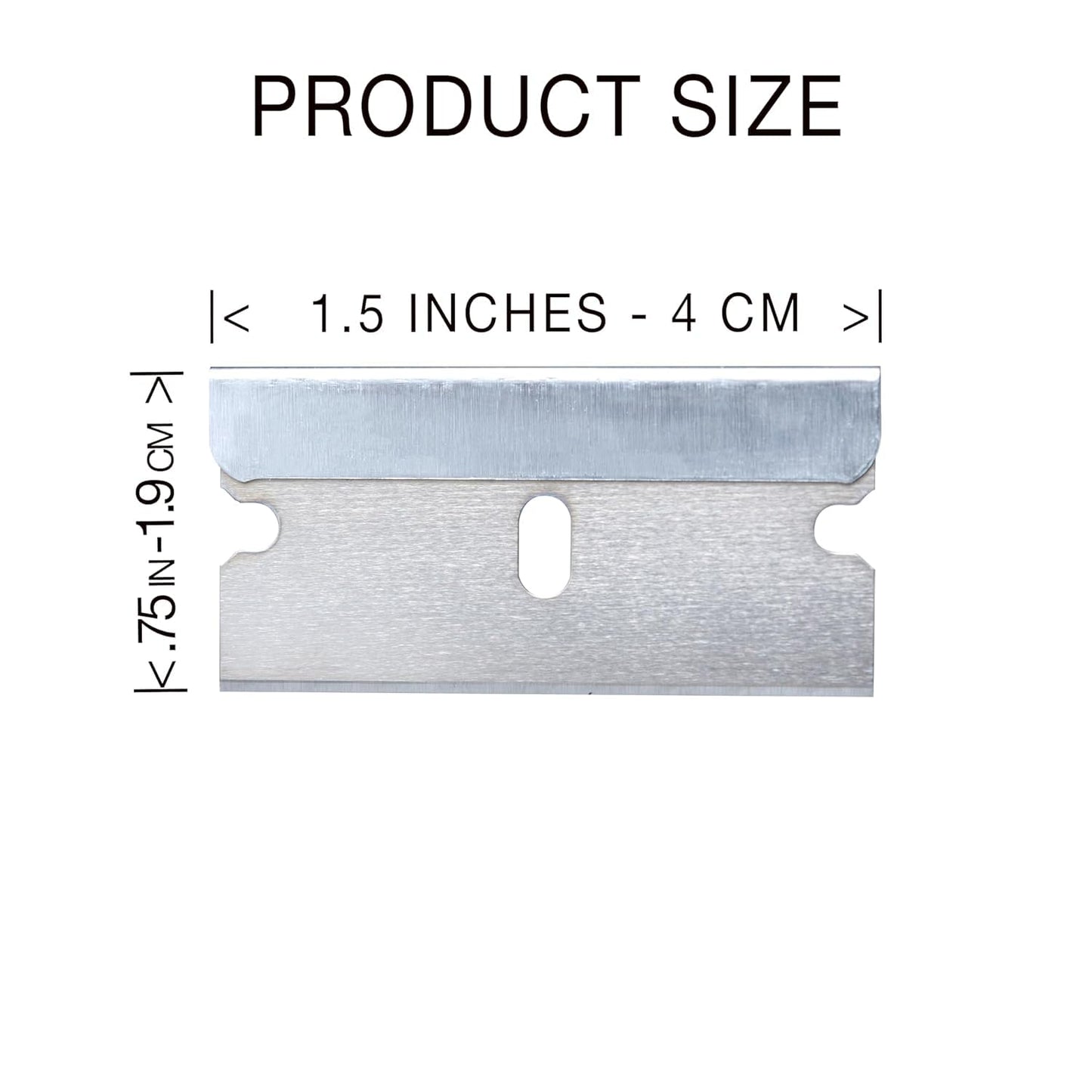 Single Edge Razor Blades - Two 10 Packs - 20 Blades - Heavy Duty SK5 Steel Utility Razor Blade Replacement in Convenient Storage Box