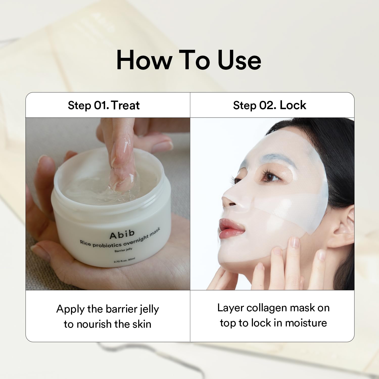 Abib Vegan Collagen Gel Mask Jericho Rose Jelly 10 Sheets (Nourishing) I Korean Vegan Collagen