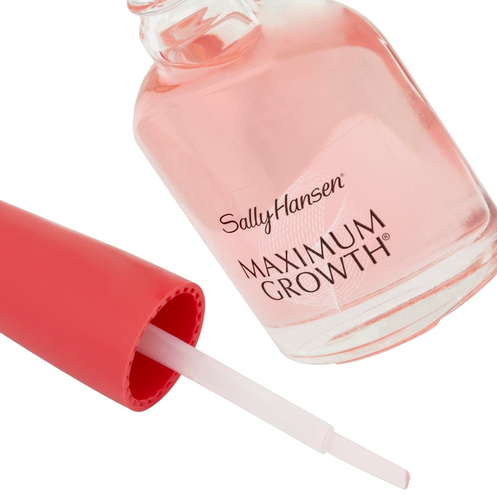 Sally Hansen Maximum Growth®, Nail Strengthener, Base Coat, Nail Protectant, Triple Protein and Silk Formula
