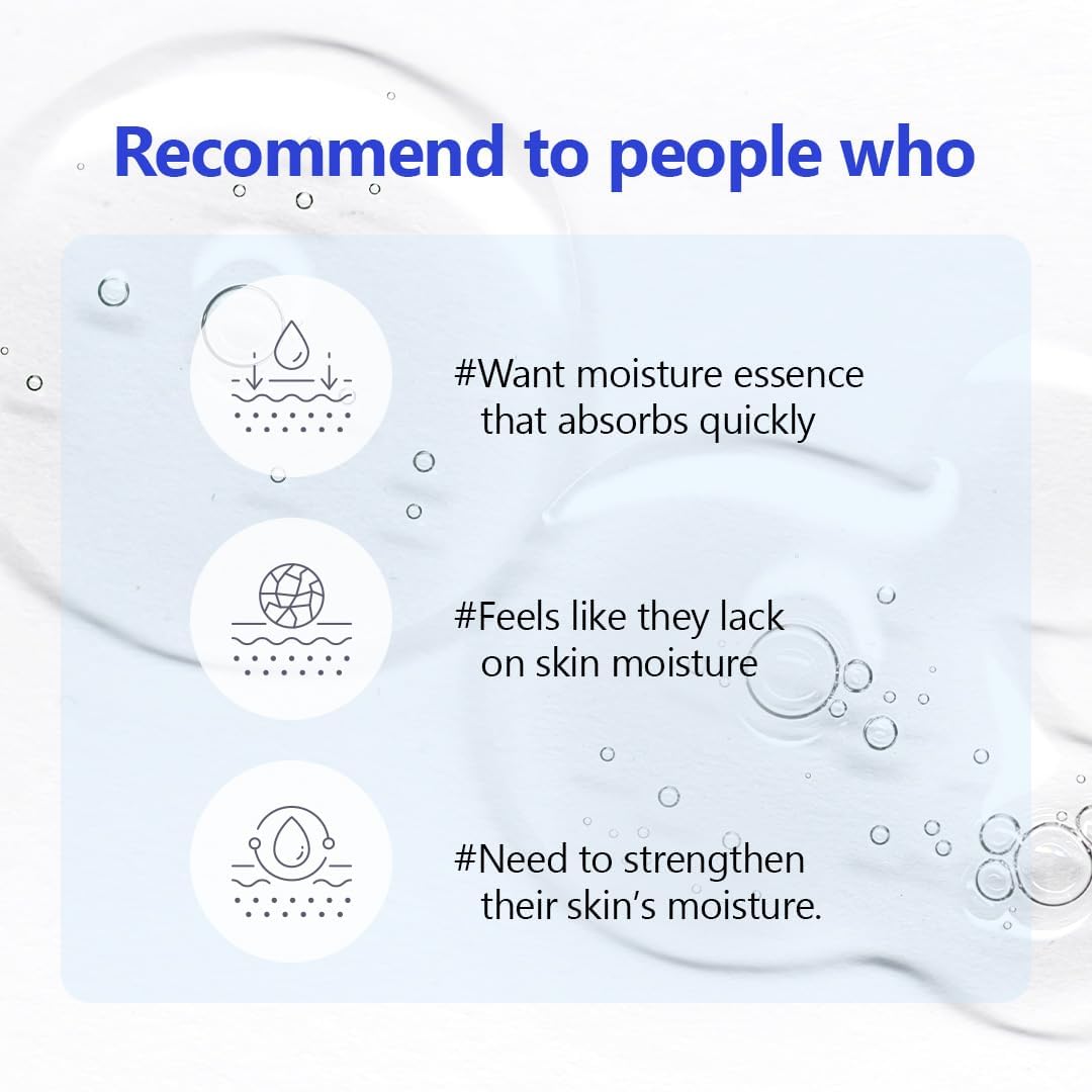 ISNTREE Hyaluronic Acid Water Essence 50ml 1.69 fl.oz | Water Serum | Replenishes moisture |