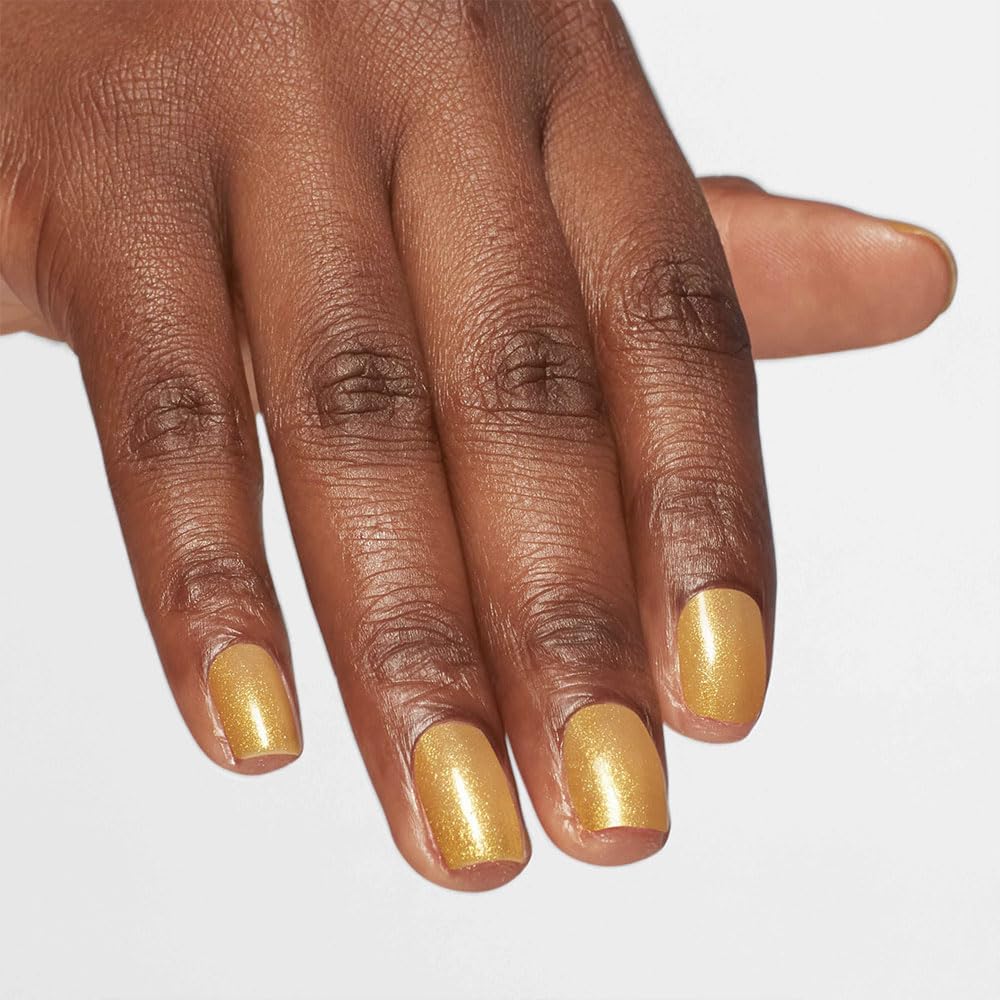 OPI Nail Lacquer gLITter | Sheer Bright Orange Glitter Nail Polish