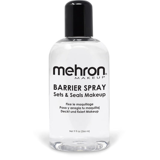 Mehron Makeup Barrier Spray | Setting Spray for Makeup | Make up Setting Spray for Face 9 fl oz (266 ml)
