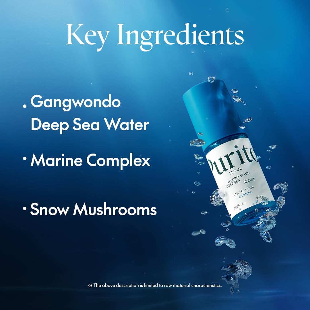 PURITO Deep Sea Serum | Plumping Serum For Intense Skin Hydration