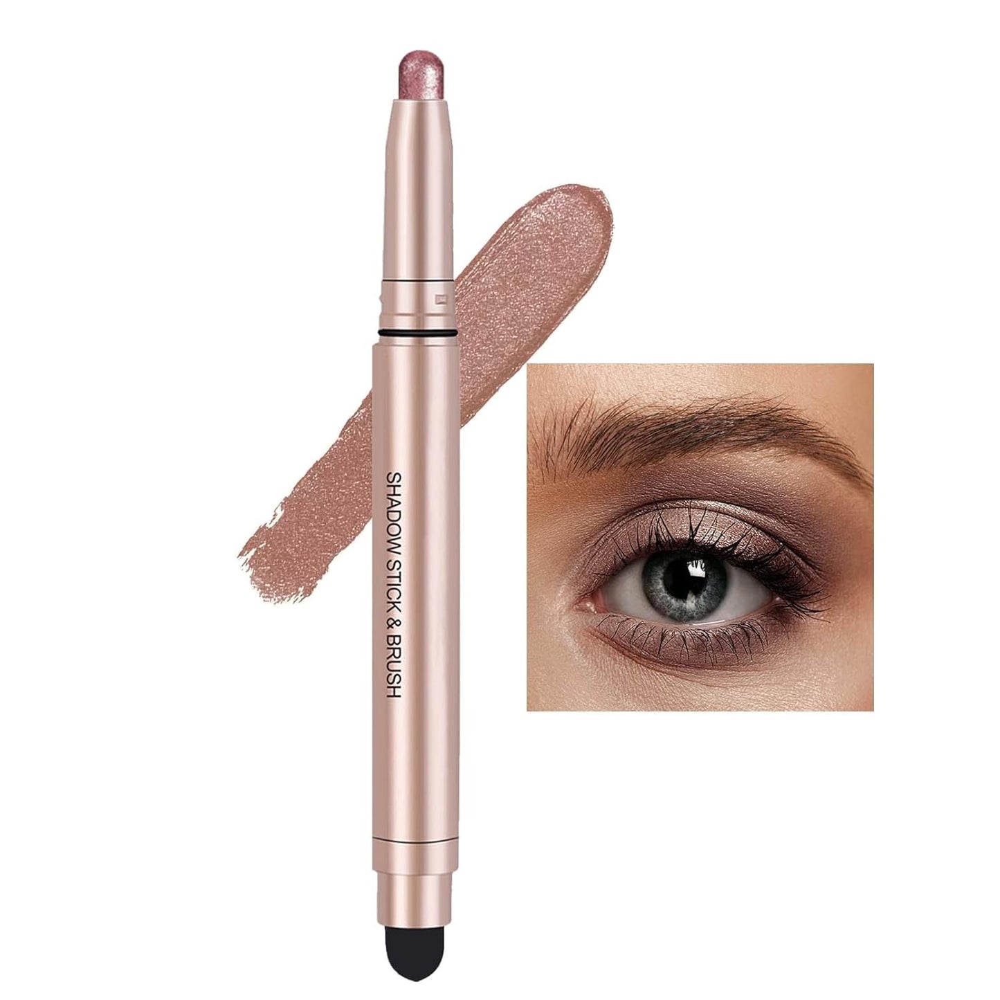 Cream Eyeshadow Stick, Dark Brown, 09#