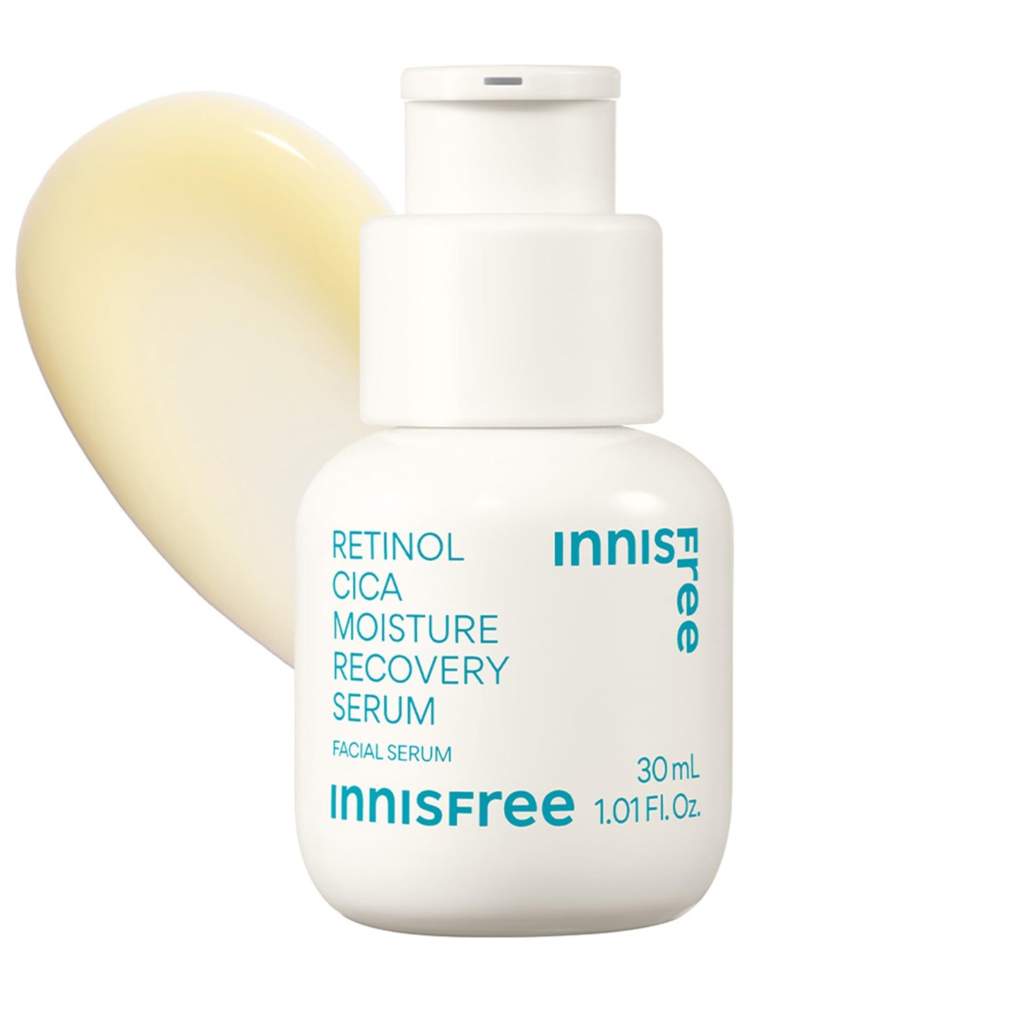 innisfree Retinol Cica Serum with Salicylic Acid | Korean Moisture Recovery Treatment with